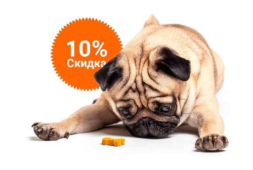-10% на зоотовары акция в Перми компании Инженер выгодно