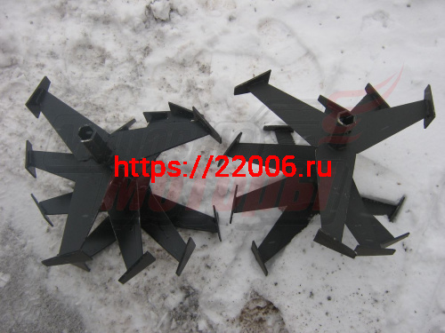 Фреза МБ "гусиные лапки" 6гранник S-31 (1 к-т: 2 шт) (Forza, Weima, Crosser, Целина, Хопер) Фреза МБ "гусиные лапки" 6гранник S-31 (1 к-т: 2 шт) (Forza, Weima, Crosser, Целина, Хопер)