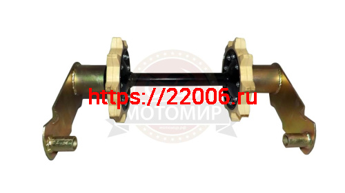 Вал Буран ведомый (направляющий) УСИЛЕННЫЙ с балансирами (4-е подшипника) фото 3 Вал Буран ведомый (направляющий) УСИЛЕННЫЙ с балансирами (4-е подшипника) фото 3