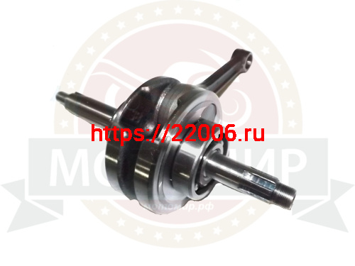 Коленвал Zodiak 50/70 139FMА-147FMD (Delta, Альфа) палец13мм, в сборе с подш. и звездой ГРМ(ход 41 Коленвал Zodiak 50/70 139FMА-147FMD (Delta, Альфа) палец13мм, в сборе с подш. и звездой ГРМ(ход 41