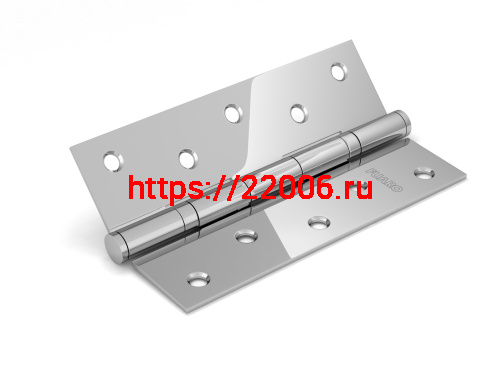 Петля Fuaro (Фуаро) универсальная IN5200U CP (2BB 125x75x2,5) хром Петля Fuaro (Фуаро) универсальная IN5200U CP (2BB 125x75x2,5) хром