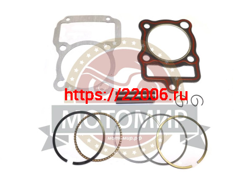 Цилиндр в сборе с поршнем CG150 см3 62,00мм 162FMJ (H98мм, h69мм, палец 15мм) фото 2 Цилиндр в сборе с поршнем CG150 см3 62,00мм 162FMJ (H98мм, h69мм, палец 15мм) фото 2