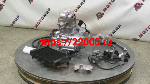 Двигатель 4т. 270 см3 174MM-3, CBS300, ZONGSHEN, 4х клап., эл+кик, жидк. охл. + РАДИАТОР 41399 Двигатель 4т. 270 см3 174MM-3, CBS300, ZONGSHEN, 4х клап., эл+кик, жидк. охл. + РАДИАТОР 41399