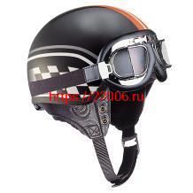Мотошлем THH Т-62 G №1 black/white orang (M) Мотошлем THH Т-62 G №1 black/white orang (M)