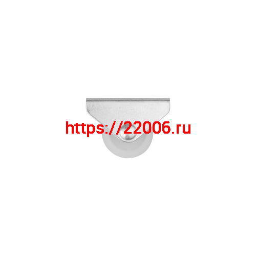 Опора Ajax (Аякс) колесная прямоходная WL/R-25P/20 kg WH пластик белый