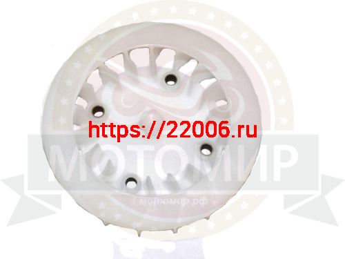 Крыльчатка охлаждения генератора (ЦПГ) 4х такт. GY6-125/150, 152QMI, 157QMJ фото 2 Крыльчатка охлаждения генератора (ЦПГ) 4х такт. GY6-125/150, 152QMI, 157QMJ фото 2