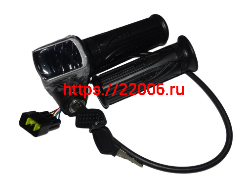 Ручка газа + ручка левая ATV RATCHET 36W (27) колодка папа Евро 7к Ручка газа + ручка левая ATV RATCHET 36W (27) колодка папа Евро 7к