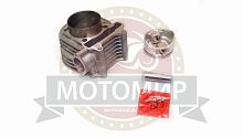 Цилиндр в сборе с поршнем 4-х такт.скут.(180см3) 63,00мм 163QMJ(цилиндр+поршень+палец D15mm+кольца)