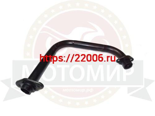 Труба выхлопная трицикл Лифан колено С.О. (не разб.рама) Труба выхлопная трицикл Лифан колено С.О. (не разб.рама)