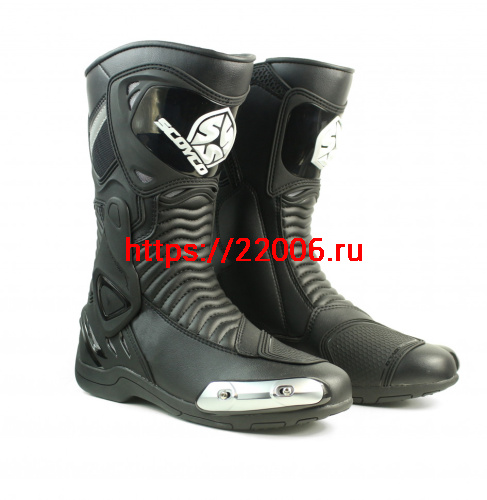 Мотоботы Scoyco MR001 черные 44