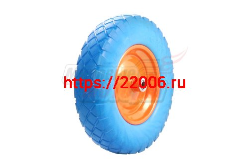 Колесо ПЕНА тачки садовой 8" 4,00-8" (W16) (под ось 20мм) Колесо ПЕНА тачки садовой 8" 4,00-8" (W16) (под ось 20мм)