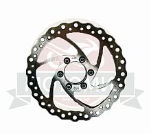 Диск тормозной для велосипеда 160мм резьбовой