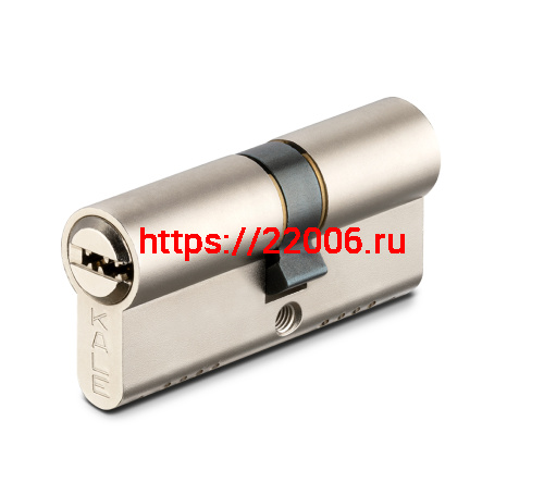 Цилиндровый Kale kilit (Кале килит) механизм 164 OBS SNE/80 (35+10+35) mm никель 5 кл. new фото 3