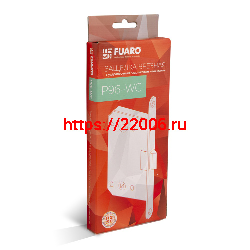 Защелка Fuaro (Фуаро) PLASTP96WC-50 (P96WC-50) WH белый фото 2