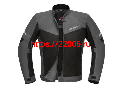 Куртка SCOYCO JK118, темно серая, р-р 2XL фото 2 Куртка SCOYCO JK118, темно серая, р-р 2XL фото 2