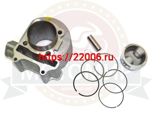 Цилиндр в сборе с поршнем 4-х такт.скут.(125см3) H90мм h69мм 52,4мм 152QMI(цил.+порш+пал D15mm+кол.) фото 3 Цилиндр в сборе с поршнем 4-х такт.скут.(125см3) H90мм h69мм 52,4мм 152QMI(цил.+порш+пал D15mm+кол.) фото 3