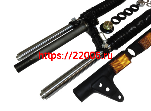 Вилка телескопическая передняя COLT в сборе (ДИСКОВЫЙ тормоз) фото 3 Вилка телескопическая передняя COLT в сборе (ДИСКОВЫЙ тормоз) фото 3