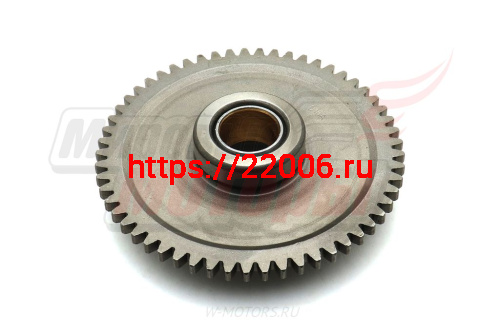 Шестерня обгонной муфты 163FML-2 (200cc), 167FMM (250cc) (под муфту с 16-ти и 20-ти роликами) фото 2