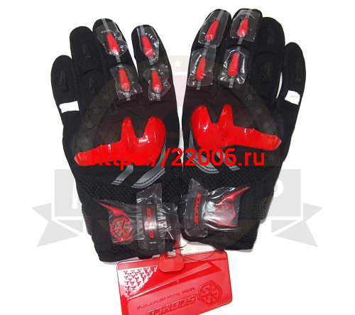 Перчатки SCOYCO (оригинал) MC-117W, черные, р-р L Перчатки SCOYCO (оригинал) MC-117W, черные, р-р L