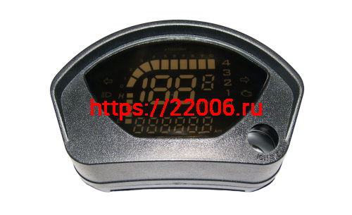 Щиток приборов Альфа RUBIKON STREET ЖИДКОКРИСТАЛЛИЧЕСКИЙ, с подсветкой Щиток приборов Альфа RUBIKON STREET ЖИДКОКРИСТАЛЛИЧЕСКИЙ, с подсветкой