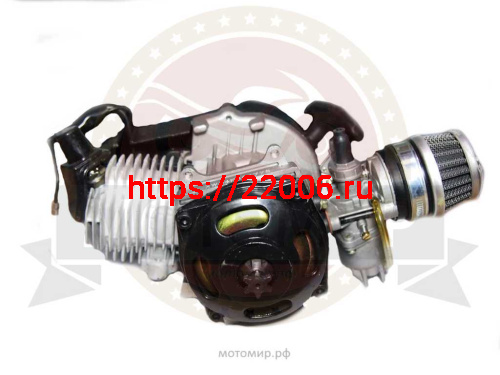 Двигатель ATV Спринт (ie44f-6) только ручной стартер (НАБОР) Двигатель ATV Спринт (ie44f-6) только ручной стартер (НАБОР)