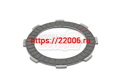 Диск сцепления феродо (83х110/121х3мм) (CG/CB125-200) LIFAN ориг (под бар. сцеп. с 5-ю отв-ми) Диск сцепления феродо (83х110/121х3мм) (CG/CB125-200) LIFAN ориг (под бар. сцеп. с 5-ю отв-ми)