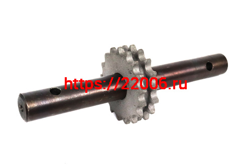 Вал выходной Каскад (нижний) с двойной звездой (завод, Россия) Вал выходной Каскад (нижний) с двойной звездой (завод, Россия)