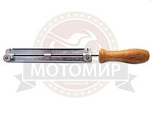 Шаблон с напильником 4.0 для заточки цепи (под (подходит на Штиль)) (с двумя гайками)