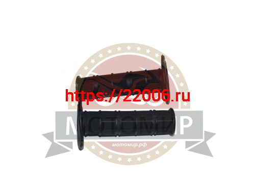 Ручка руля правая (газа) BSE PH10-125 + руля левая (резинка) (компл.) Ручка руля правая (газа) BSE PH10-125 + руля левая (резинка) (компл.)