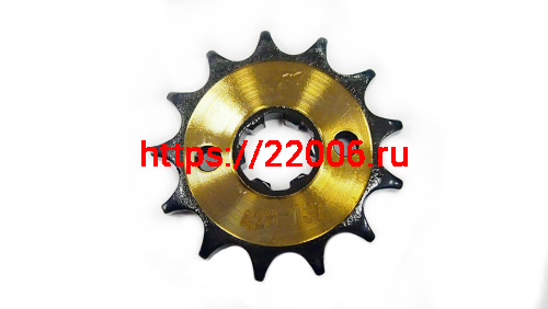 Звезда 13 зуб. (428) (d14-17, 2х30) цепи, ведущая Звезда 13 зуб. (428) (d14-17, 2х30) цепи, ведущая