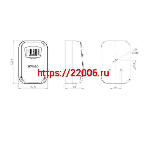 Настенная Fuaro (Фуаро) ключница-сейф кодовая PL-KEYBOX-CODE фото 2 Настенная Fuaro (Фуаро) ключница-сейф кодовая PL-KEYBOX-CODE фото 2