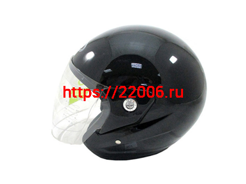 Мотошлем YM-612 черный (M) Мотошлем YM-612 черный (M)