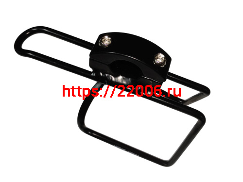 Флягодержатель алюминиевый с креплением на руль, черный, HC 14 фото 3 Флягодержатель алюминиевый с креплением на руль, черный, HC 14 фото 3