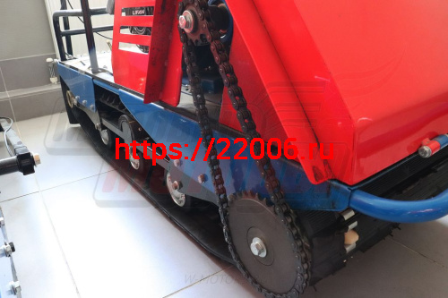 Мотобуксировщик 9 л.с. Север (3 тел.) дв.Lifan, вариатор "Сафари", катковая подвеска фото 5 Мотобуксировщик 9 л.с. Север (3 тел.) дв.Lifan, вариатор "Сафари", катковая подвеска фото 5