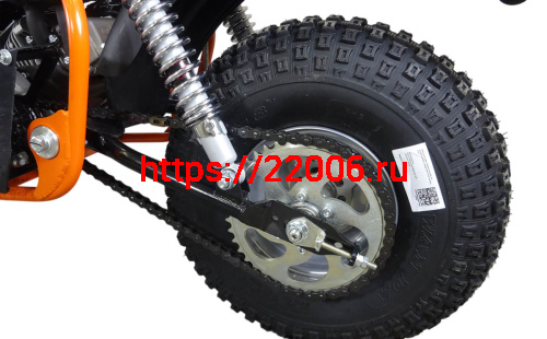 Мотоцикл СКАУТ САФАРИ 3L-10  BIGFOOT (ФАРА, перед и зад подвес., KP270, руч.старт, диск торм) фото 7