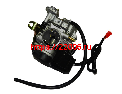 Карбюратор 4х такт. GY6-80 (заслонка d18 мм) (пришел как 10605) Карбюратор 4х такт. GY6-80 (заслонка d18 мм) (пришел как 10605)