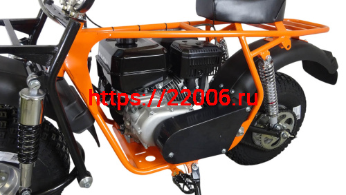 Мотоцикл СКАУТ САФАРИ 3L-10  BIGFOOT (ФАРА, перед и зад подвес., KP270, руч.старт, диск торм) фото 4