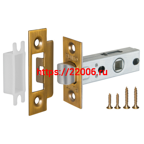 Защелка Punto (Пунто) врезная METL45-8 ( L45-8) CFB кофе глянец Защелка Punto (Пунто) врезная METL45-8 ( L45-8) CFB кофе глянец