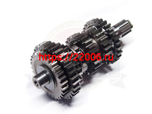 Вал вторичный CB250 см3 Zongshen ZS 170MM-2 в сборе (100103679) Вал вторичный CB250 см3 Zongshen ZS 170MM-2 в сборе (100103679)