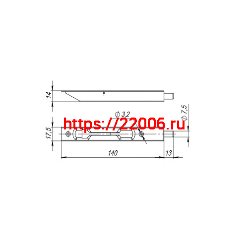 Упор Fuaro (Фуаро) дверной торцевой RIGEL16-140 (FB 140-16) BL-24 черный фото 2 Упор Fuaro (Фуаро) дверной торцевой RIGEL16-140 (FB 140-16) BL-24 черный фото 2