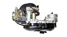Двигатель 80см3139QMB база под 10" колесо ось задняя короткая (под 1 амортизатор)
