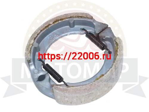 Колодки тормозные барабан. 80 мм , скутер , QT, QT-3 (штампов.диски) мал. Колодки тормозные барабан. 80 мм , скутер , QT, QT-3 (штампов.диски) мал.