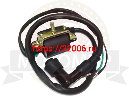 Катушка зажигания Альфа, Сигма, "Zodiak", Cobra CrossFire с кроншт. (Yamaha Jog, ZY125), Fighter 250 фото 2 Катушка зажигания Альфа, Сигма, "Zodiak", Cobra CrossFire с кроншт. (Yamaha Jog, ZY125), Fighter 250 фото 2
