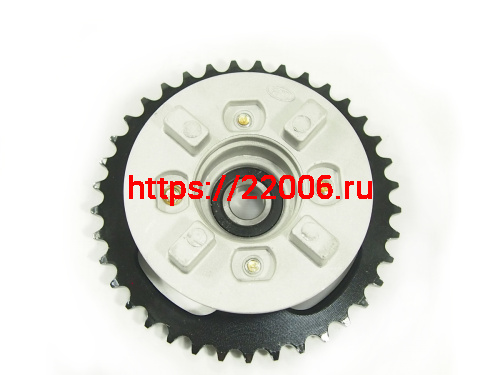 Звезда 37 зуб. (420) цепи, задняя Альфа, Дельта, Zodiak в сборе с основанием фото 3 Звезда 37 зуб. (420) цепи, задняя Альфа, Дельта, Zodiak в сборе с основанием фото 3