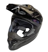 Шлем кроссовый COBRA EC H333, черный, размер M