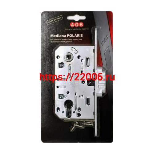 Корпус AGB (АГБ) замка магнит. под цил. MEDIANA POLARIS B06103.50.06.567 с отв. планкой B02402.05 (ник) Корпус AGB (АГБ) замка магнит. под цил. MEDIANA POLARIS B06103.50.06.567 с отв. планкой B02402.05 (ник)