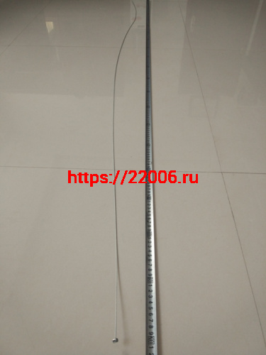 Трос тормоза 2000 мм.*1.5мм. (ESW-01) фото 2 Трос тормоза 2000 мм.*1.5мм. (ESW-01) фото 2