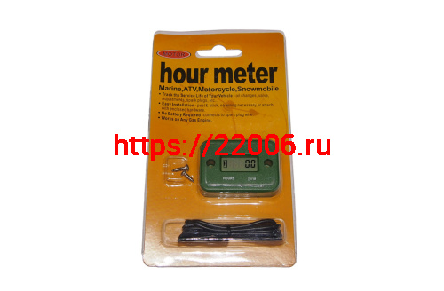Счетчик мото-часов универсальный, для 4х тактных двигателей, индукционный (беспроводной) фото 2