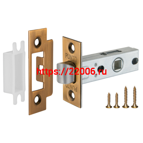 Защелка Punto (Пунто) врезная METL45-8 ( L45-8) CF кофе Защелка Punto (Пунто) врезная METL45-8 ( L45-8) CF кофе