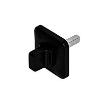 Ручка Ajax (Аякс) поворотная BKW8x50.K.MD50 BL-24 черный